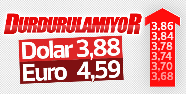 Euro yeni rekor kırdı, dolar rekor düzeye yaklaştı