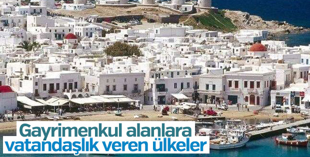 Gayrimenkul alanlara vatandaşlık veren ülkeler