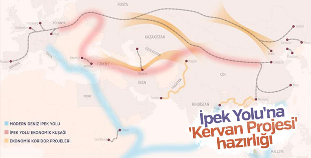 İpek Yolu'na