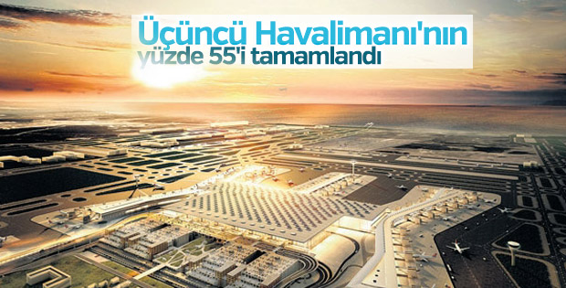 Üçüncü Havalimanı'nın ikinci pisti yıl sonunda bitirilecek