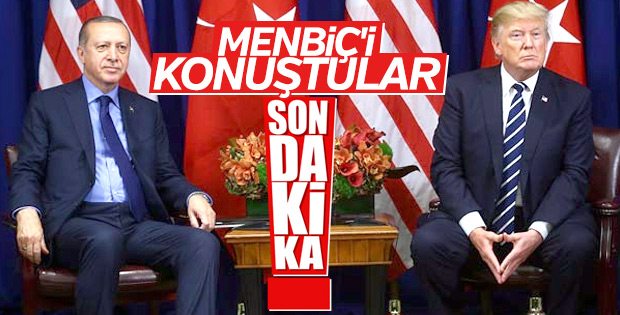 Cumhurbaşkanı Erdoğan Donald Trump ile telefonda görüştü