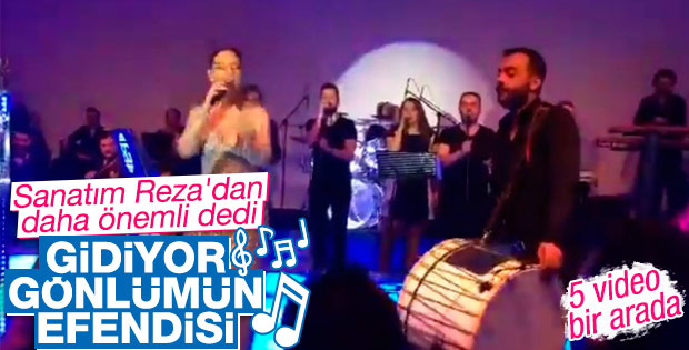 Ebru Gündeş Antalya’da konser verdi