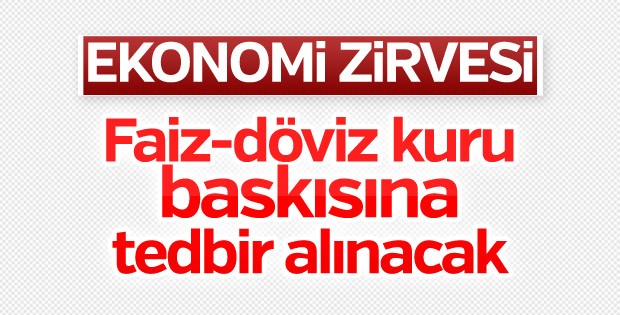 Beştepe'deki ekonomi zirvesi sonrasında açıklama yapıldı