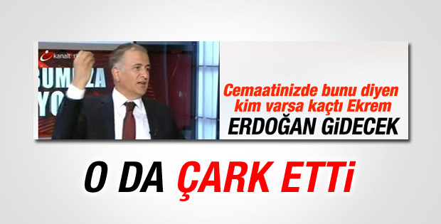 Ekrem Dumanlı Erdoğan hakkındaki sözlerinden çark etti