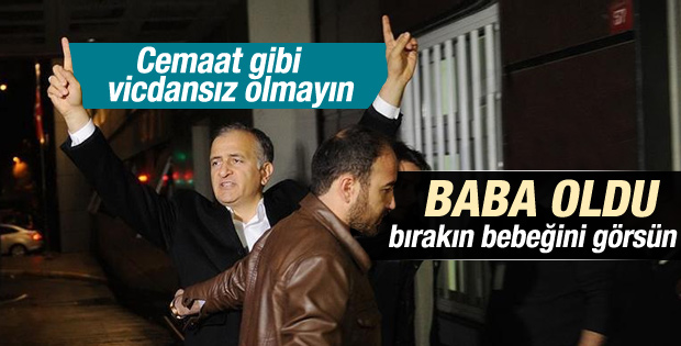 Ekrem Dumanlı'nın bebeği oldu