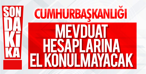 Cumhurbaşkanlığı: Ekonomik savaşın bir parçası