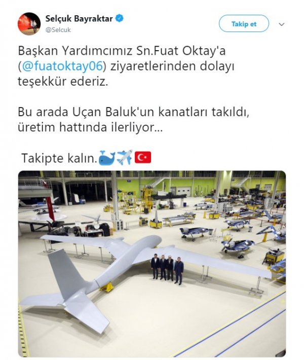 Uçan Balık'ın kanatları takıldı