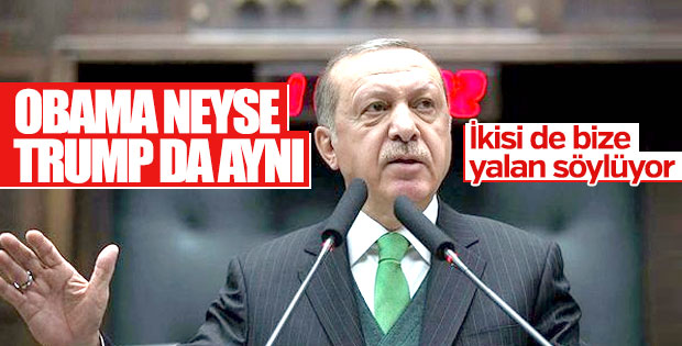 Cumhurbaşkanı Erdoğan ABD'nin ikiyüzlülüğünü anlattı