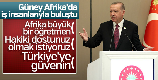 Erdoğan: Aşacağımız daha çok büyük tepeler var