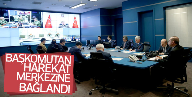 Cumhurbaşkanı Erdoğan askeri yetkililerden bilgi aldı ile ilgili görsel sonucu