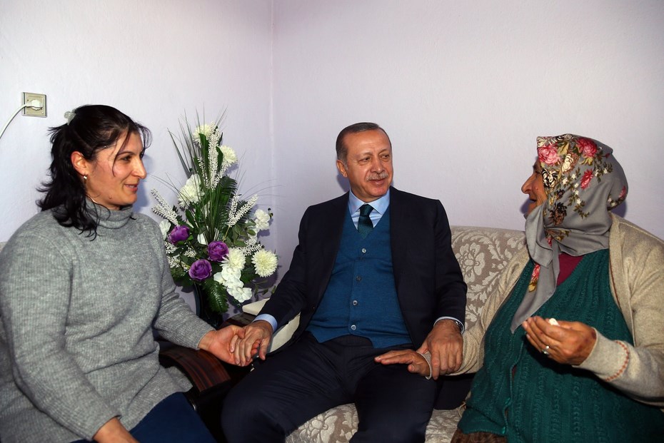 Erdoğan 11 yıl sonra Erden ailesine yine misafir oldu