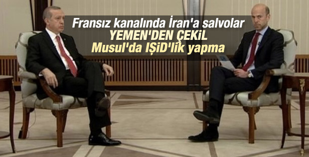 Cumhurbaşkanı Erdoğan France24'e konuştu