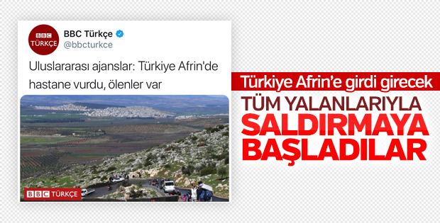 Türkiye düşmanlarının TSK hastane vurdu yalanı