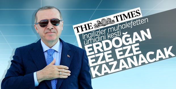 İngiliz Times'ın favorisi Erdoğan