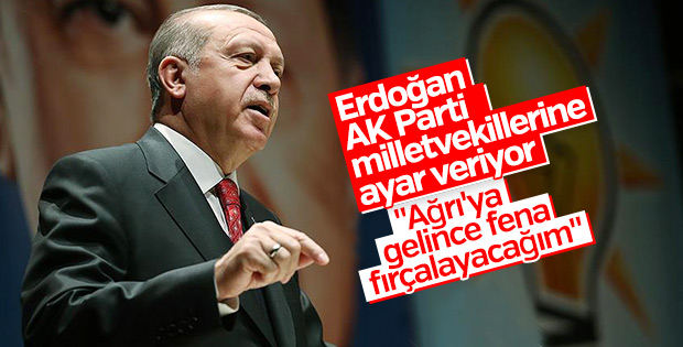 Erdoğan AK Parti milletvekilleriyle bir araya geldi