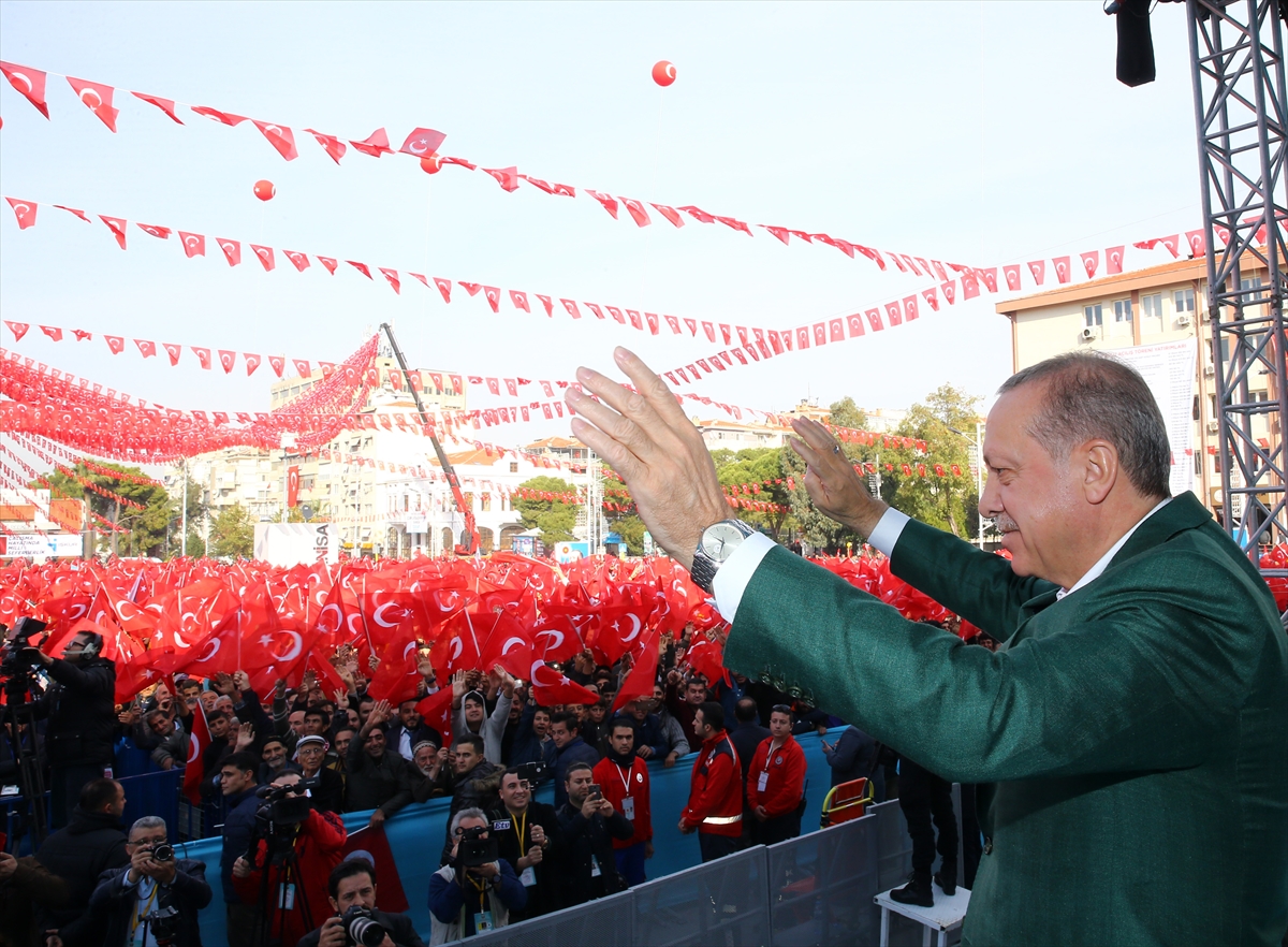 Cumhurbaşkanı Erdoğan Manisa'da