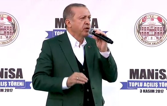 Cumhurbaşkanı Erdoğan Manisa'da