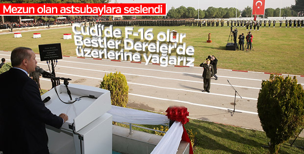 Cumhurbaşkanı Astsubay Mezuniyet Töreni'nde
