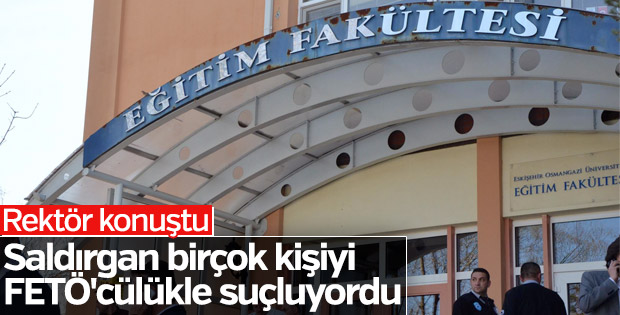 Osmangazi Üniversitesi'ndeki olayda FETÖ iddiaları