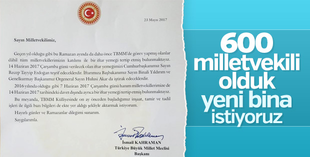 Meclis Başkanı Kahraman yeni binayı anlattı