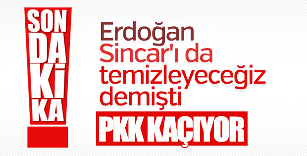 PKK Sincar'dan çekiliyor