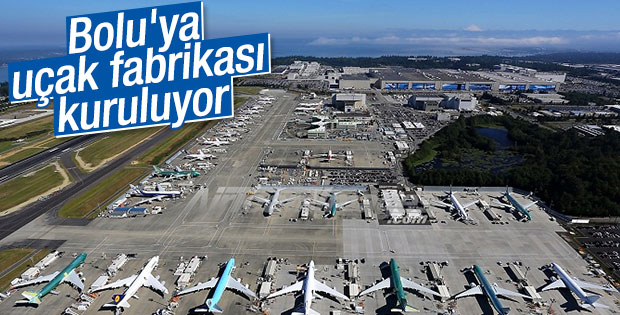 Bolu'ya uçak fabrikası kuruluyor