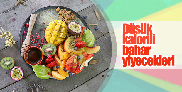 Düşük kalorili bahar yiyecekleri