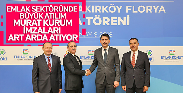 Florya arsası için imzalar atıldı