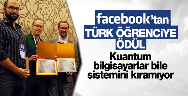 Facebook'tan Türk öğrenciye ödül