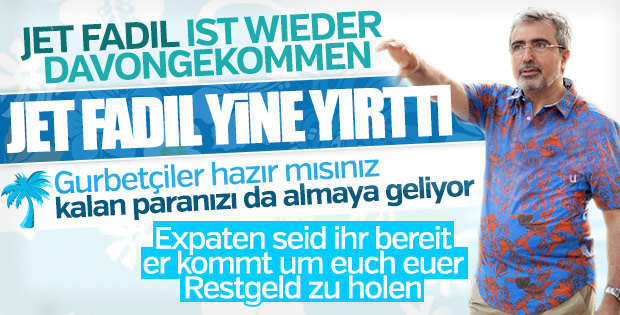 Jet Fadıl'ı tutuklamaya gerek görmediler