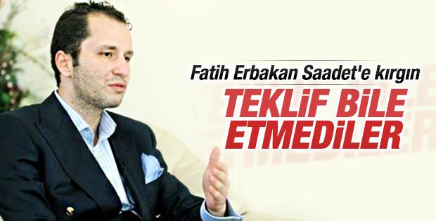 Fatih Erbakan'dan Saadet Partisi hakkında açıklama