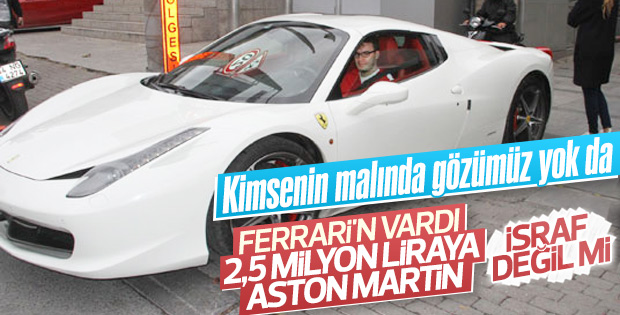 Mustafa Ceceli'nin 2,5 milyon liralık yeni otomobili