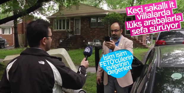 FETÖ'nün ABD'deki elebaşları lüks evlerde yaşıyor