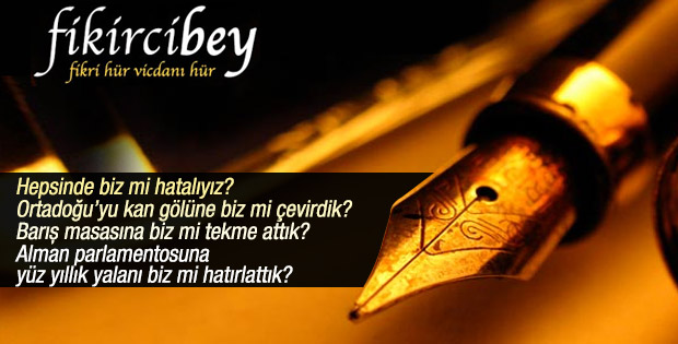 Fikirci Bey: SEKİZDE SEKİZ HATALI MIYIZ