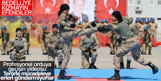Uzman erbaşlar terörle mücadele kursunu tamamladı