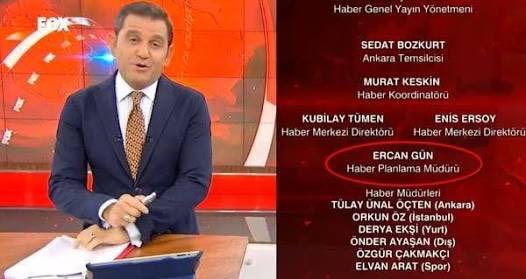FOX TV'nin sahip çıktığı Ercan Gün'den 2 ayrı bylock çıktı