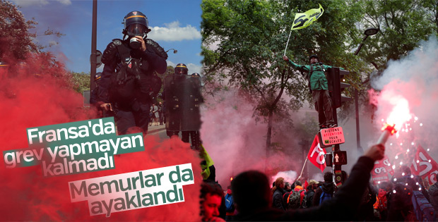 Fransa’da memurlar da greve başlıyor