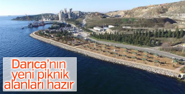 Darıca’nın yeni piknik alanları hazır