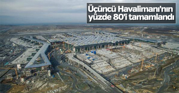 3. Havalimanı'nın son hali havadan fotoğraflandı