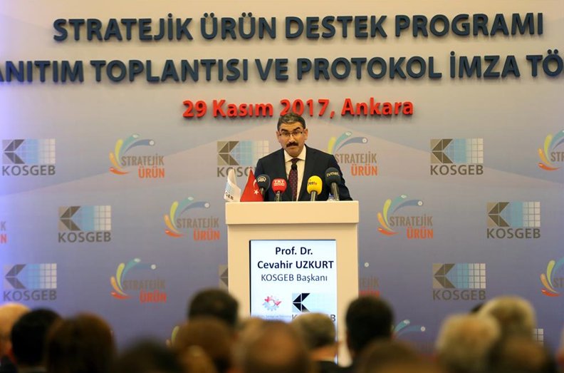 KOSGEB'ten stratejik ürüne 5 milyon liralık destek