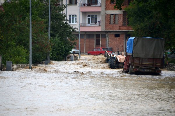 Kastamonu'da şiddetli yağış