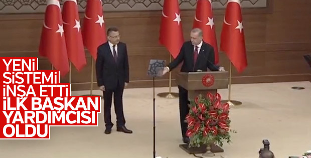Başkan Recep Tayyip Erdoğan'ın yardımcısı Fuat Oktay oldu