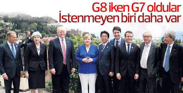 G7'nin 6 üye ülkesi, ABD'ye karşı birleşti