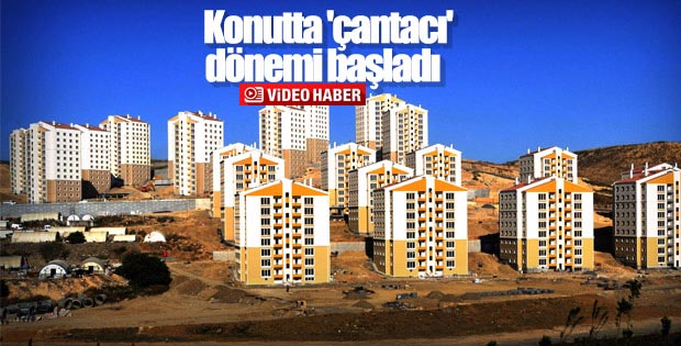 Konutta 'çantacı' dönemi başladı