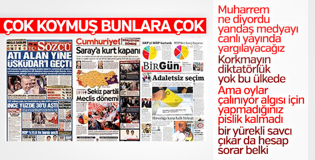 25 Haziran gazete manşetleri