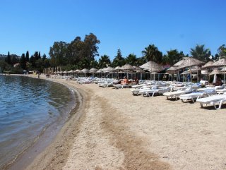 Bodrum sahilleri Ramazan'ın ilk günü boş kaldı