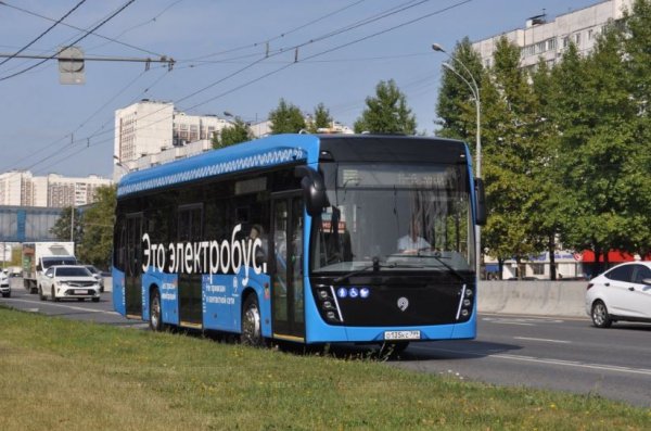 Rusya’da elektrikli otobüsler yollara çıktı