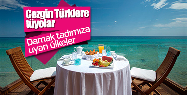 Damak tadımızın en yakın olduğu ülkeler