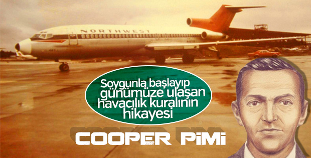 Uçaklardaki Cooper piminin bilinmeyen hikayesi