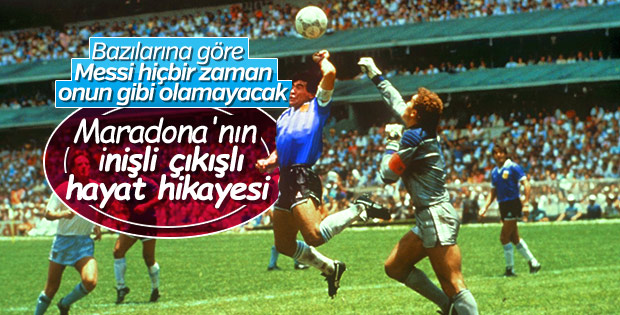 Dünyanın en iyi futbolcularından biri: Maradona